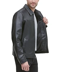 Cole Haan Men's Leather Jacket, Created for Macy's