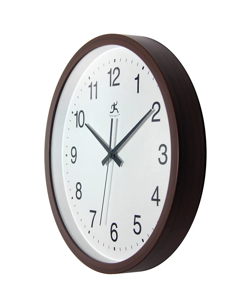 Infinity Instruments Round Wall Clock