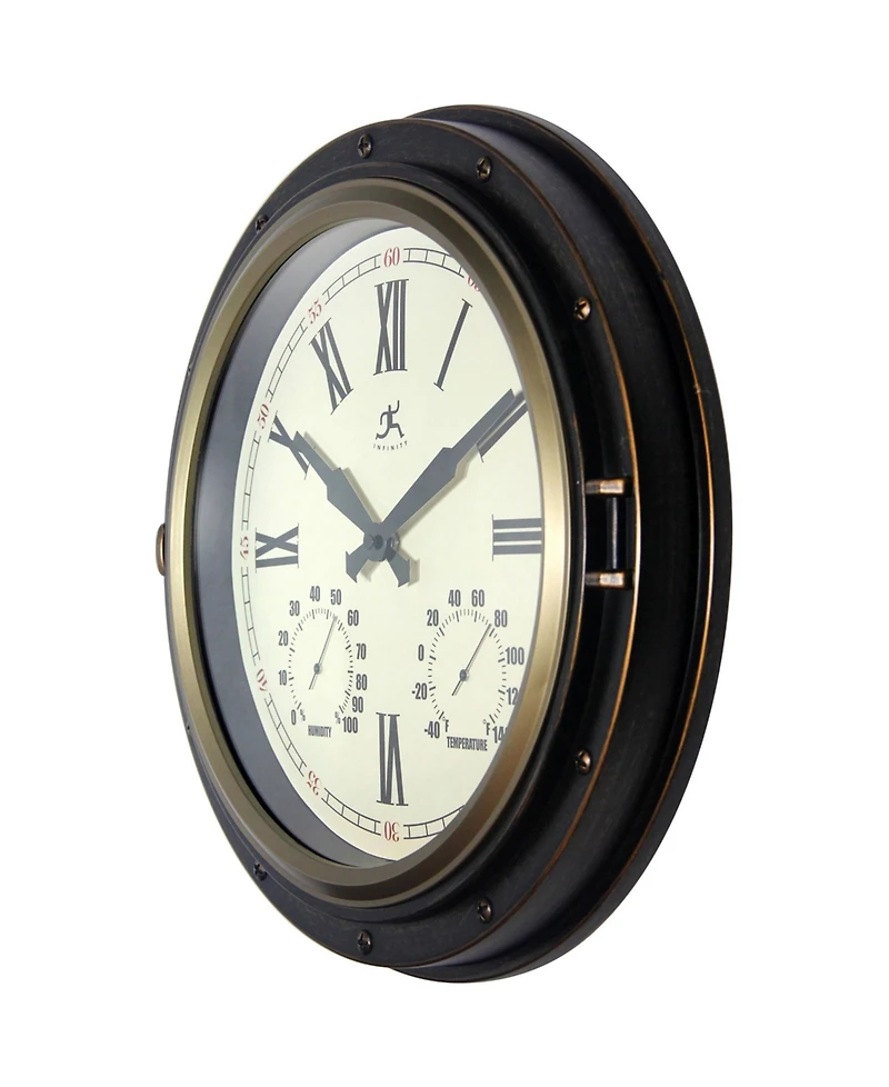 Infinity Instruments Round Wall Clock