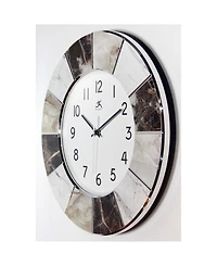 Infinity Instruments Modern Marble Wall Clock