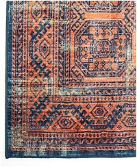 Closeout Palmetto Living Alexandria Northern Mashad Thatch Red Rug
