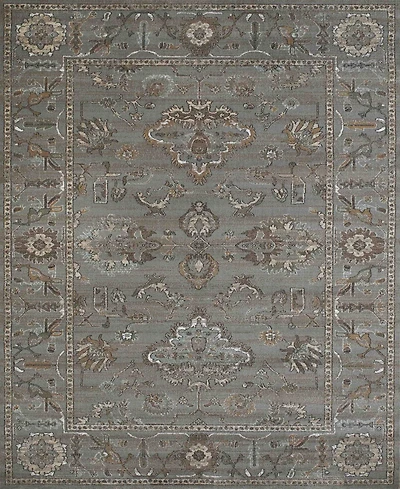 Closeout! Km Home /0031/Gray Cantu Gray 5'3" x 7'3" Area Rug
