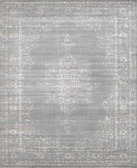 Closeout! Km Home 3563/0031/Gray Cantu Gray 5'3" x 7'3" Area Rug
