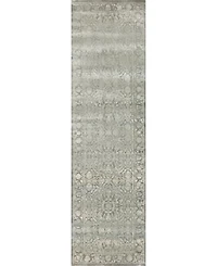 Closeout! Km Home 3564/0033/Gray Cantu Gray 2'2" x 7'7" Runner Rug