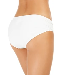 Michael Michael Kors Shirred Bikini Bottoms
