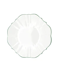 Twig New York Amelie Forest Green Rim 10.5" Dinner Plate
