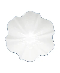 Twig New York Amelie Royal Blue Rim Serving Bowl