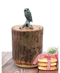 Vagabond House Owl Wood Canister