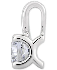 Gia Certified Diamond Solitaire 18" Pendant Necklace (1 ct. t.w.) in 14k White Gold