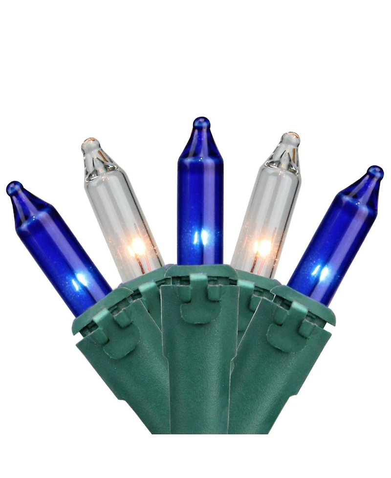 Northlight Set of Clear Mini Christmas Lights 2.5" Spacing