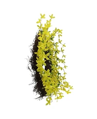 Northlight Forsythia and Grapevine Spring Wreath Yellow 24-Inch