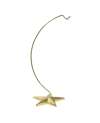 Northlight 13.25" Gold Star Shaped Christmas Ornament Holder