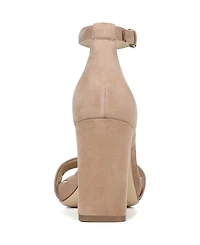 Naturalizer Women's Joy Square Toe Ankle Strap Dress Sandals