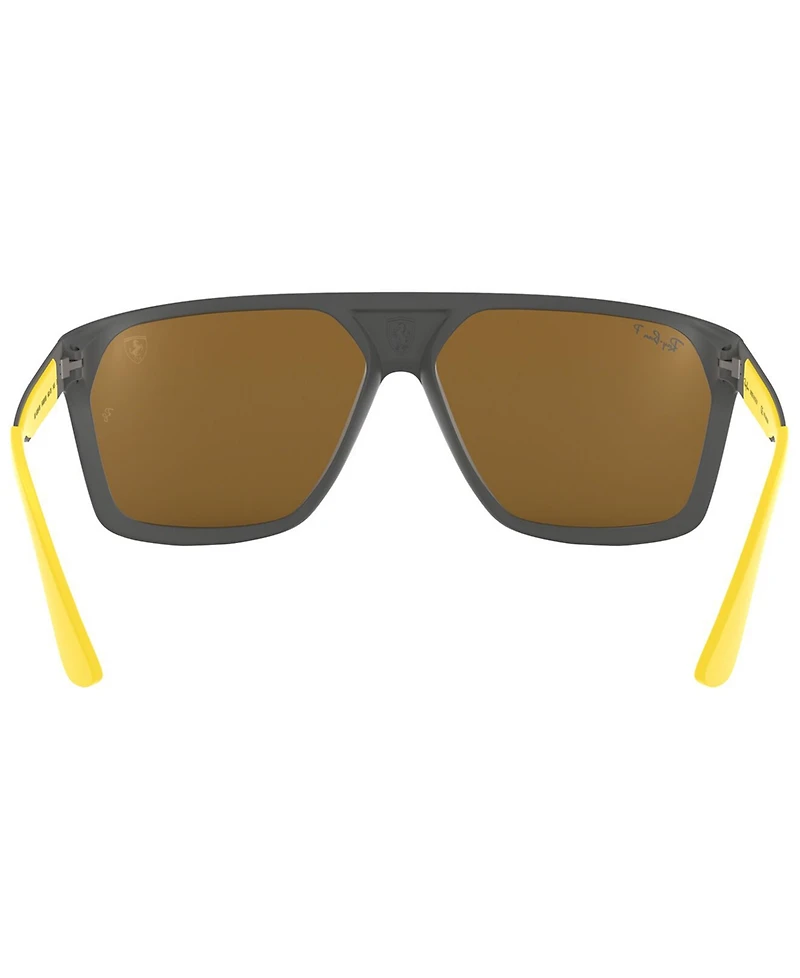 Ray-Ban Men's Polarized Sunglasses, RB4309M Scuderia Ferrari Collection 60