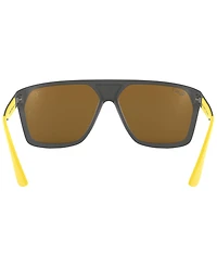 Ray-Ban Men's Polarized Sunglasses, RB4309M Scuderia Ferrari Collection 60