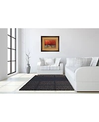 Classy Art Red Forest by Asia Jensen Framed Print Wall Art, 34" x 40"