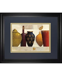 Classy Art Jeweled Vessels by J. Wiens Framed Print Wall Art, 34" x 40"