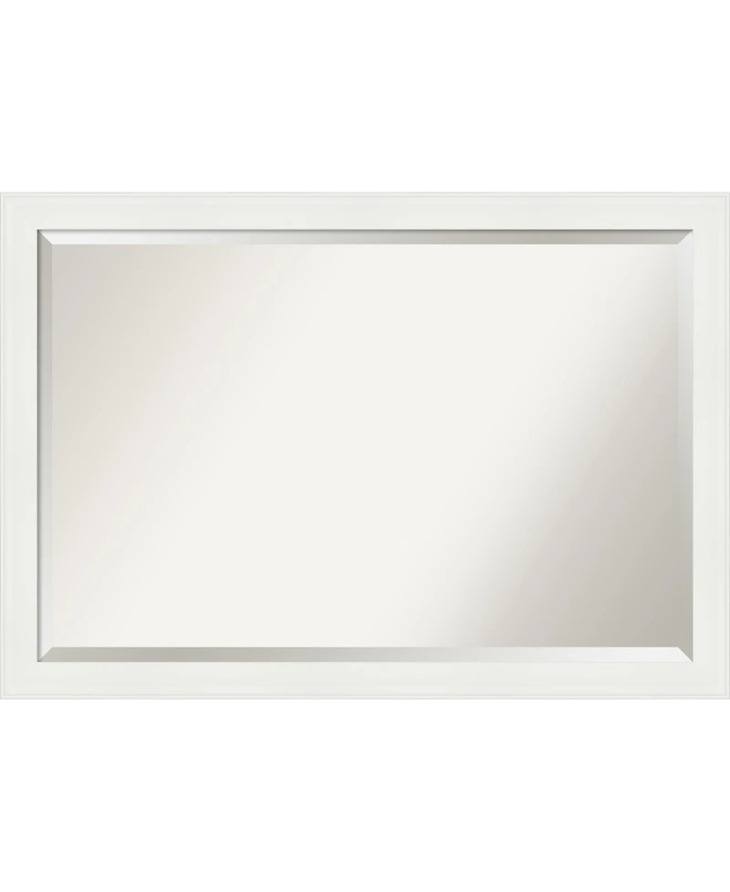 Amanti Art Vanity Framed Bathroom Vanity Wall Mirror
