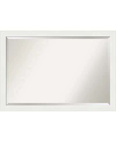 Amanti Art Vanity Framed Bathroom Vanity Wall Mirror, 39.38" x 27.38"