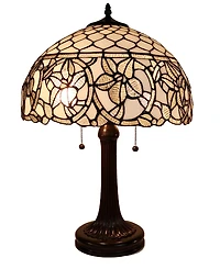 Amora Lighting Tiffany Style Floral Table Lamp