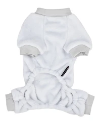 Parisian Pet Velour Pajama Cloud Gray