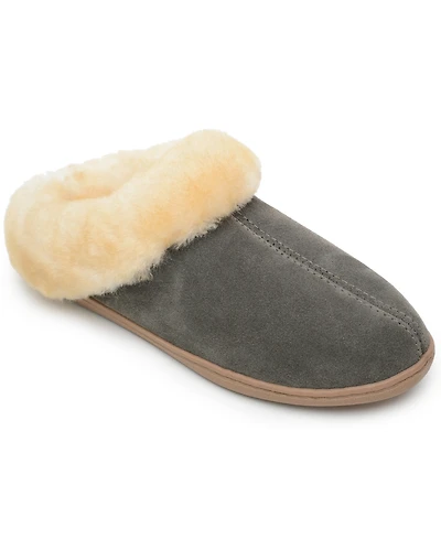 Minnetonka Women's Sheepskin Mule Slippers