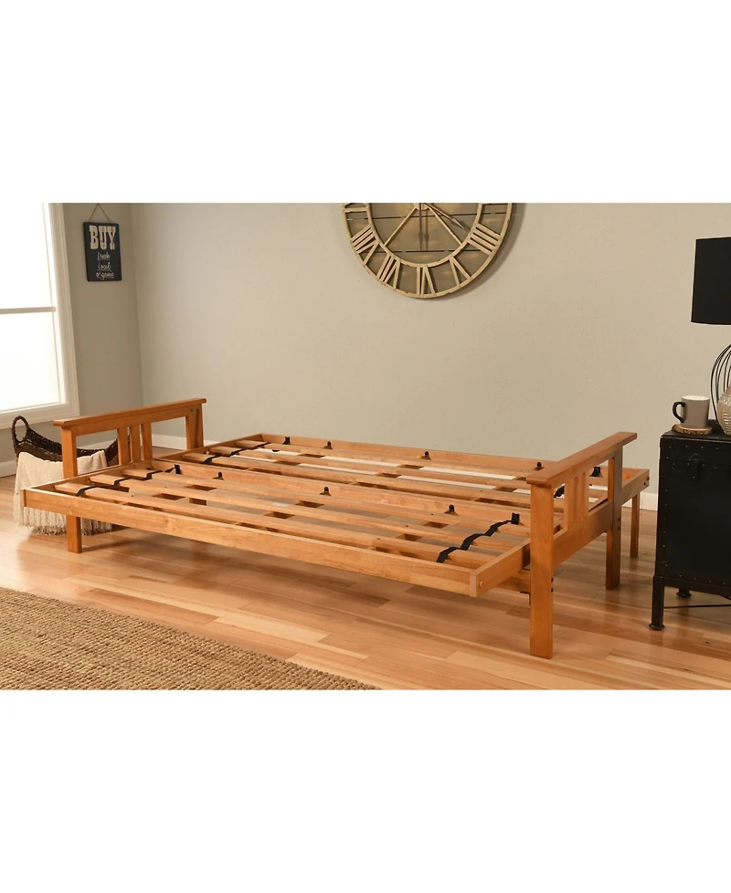 Monterey Futon in Butternut Finish