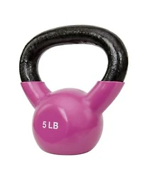 Sunny Health Fitness Vinyl Coated Kettle Bell Collection
