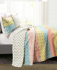Lush Decor Royal Empire Reversible 3-Pc. Quilt Set, Full/Queen
