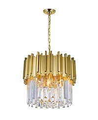 Cwi Lighting Deco 4 Light Down Chandelier