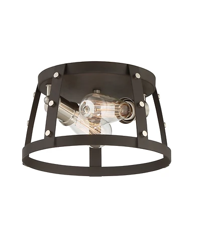 Designers Fountain Presidio 2 Light Flush Mount