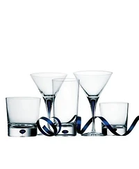 Orrefors Intermezzo Blue Bar Stemware Collection