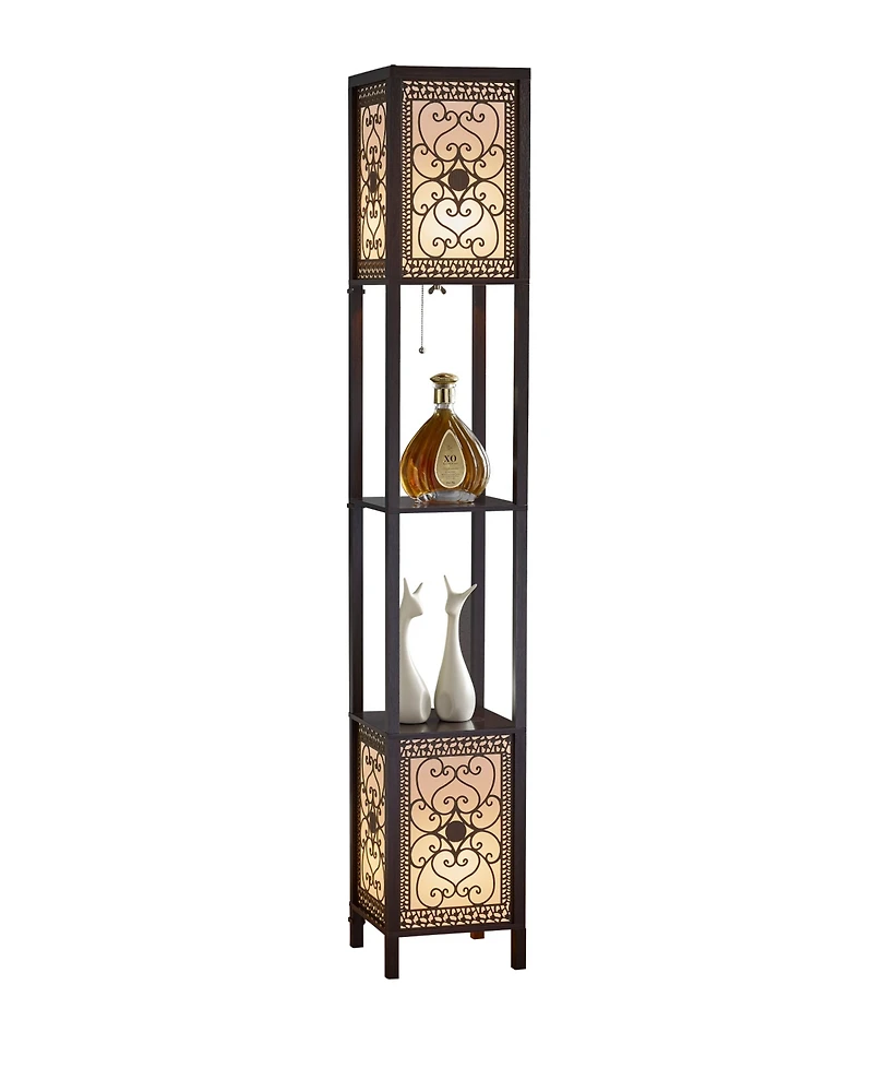 Artiva Usa Infinity 64" Heart Shelf Floor Lamp