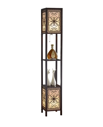 Artiva Usa Infinity 64" Heart Shelf Floor Lamp