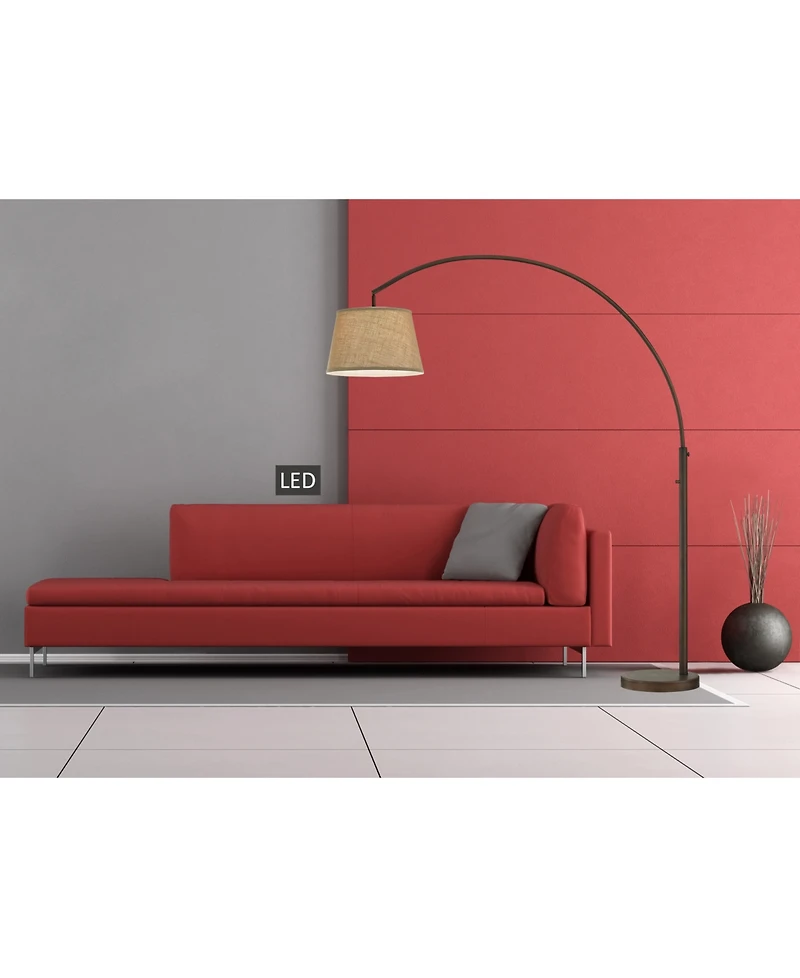 Artiva Usa Allegra Led Arch Floor Lamp with Dimmer