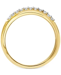 Diamond Crisscross Ring (1/5 ct. t.w.)