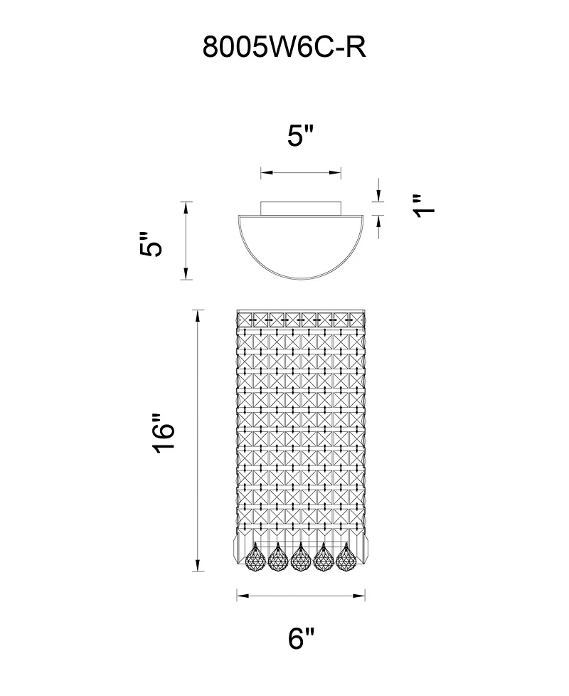 Cwi Lighting Colosseum 4 Light Wall Sconce