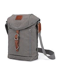 Tsd Brand Forest Canvas Flap Crossbody Bag