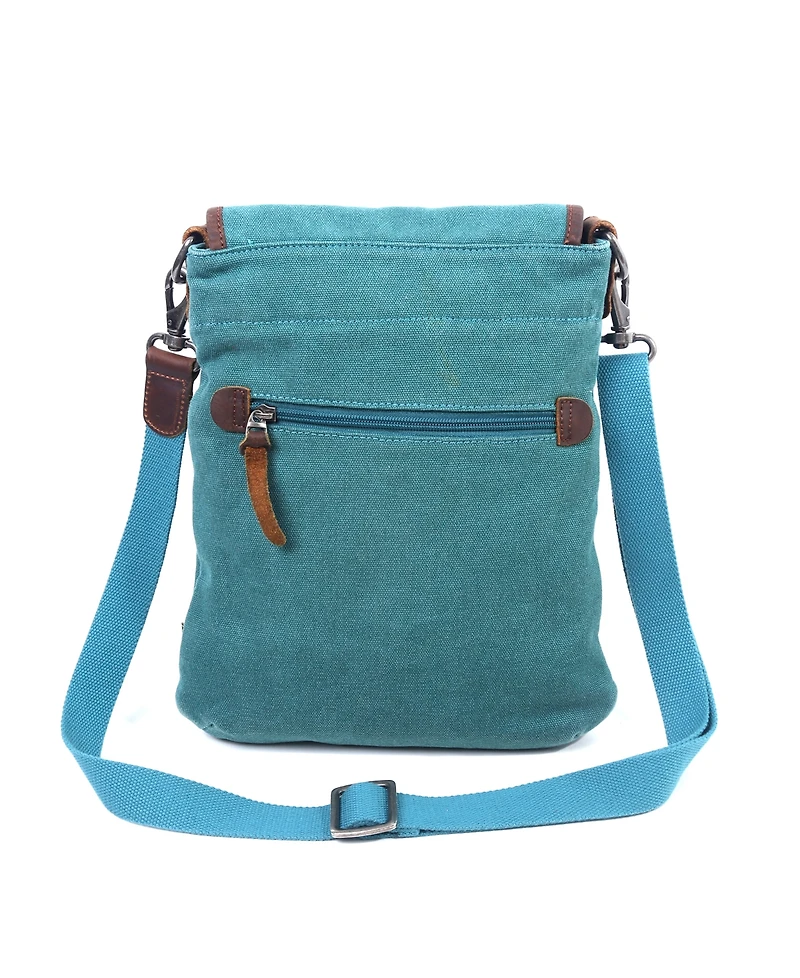 Tsd Brand Valley Vista Canvas Crossbody Bag
