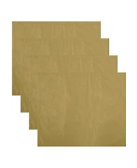 Elrene Poinsettia Elegance Jacquard Holiday Placemat, Set of 4