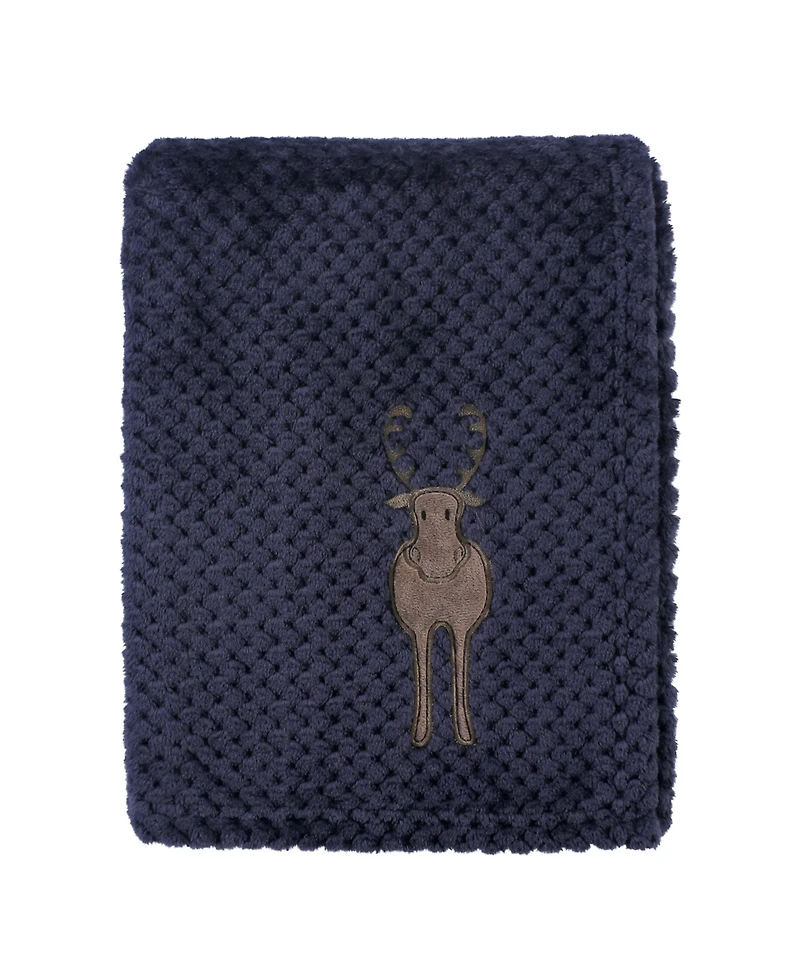 Hudson Baby Boys Ultra-Soft Waffle Knit Comfort Throw