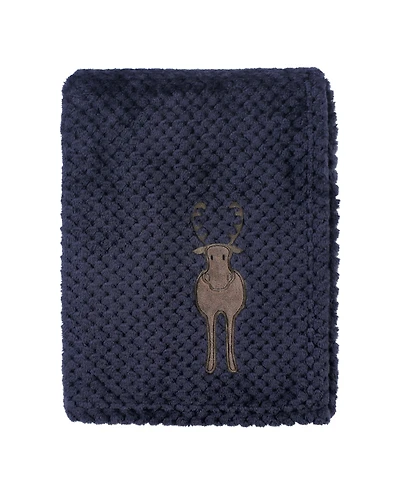 Hudson Baby Boys Ultra-Soft Waffle Knit Comfort Throw