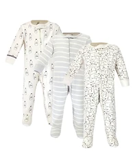 Touched by Nature Baby Boys Unisex Natural Cotton Day-to-Night Wear