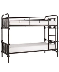 iNSPIRE Q Calvados Antique Metal Bunk Bed, Twin