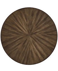 iNSPIRE Q Webber Round Dining Table with Iron Legs