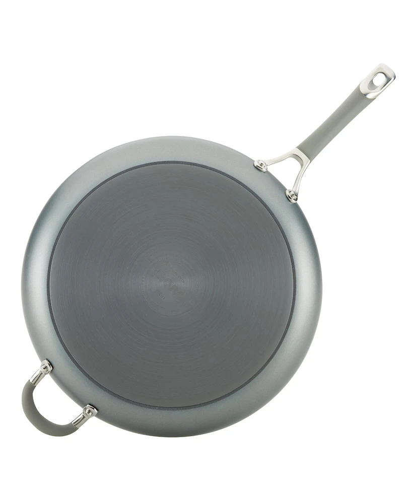 Circulon Elementum Hard-Anodized Nonstick 14" Skillet with Helper Handle