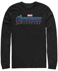 Marvel Men's Avengers Endgame Logo, Long Sleeve T-shirt