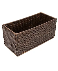 Artifacts Rattan Rectangular Basket