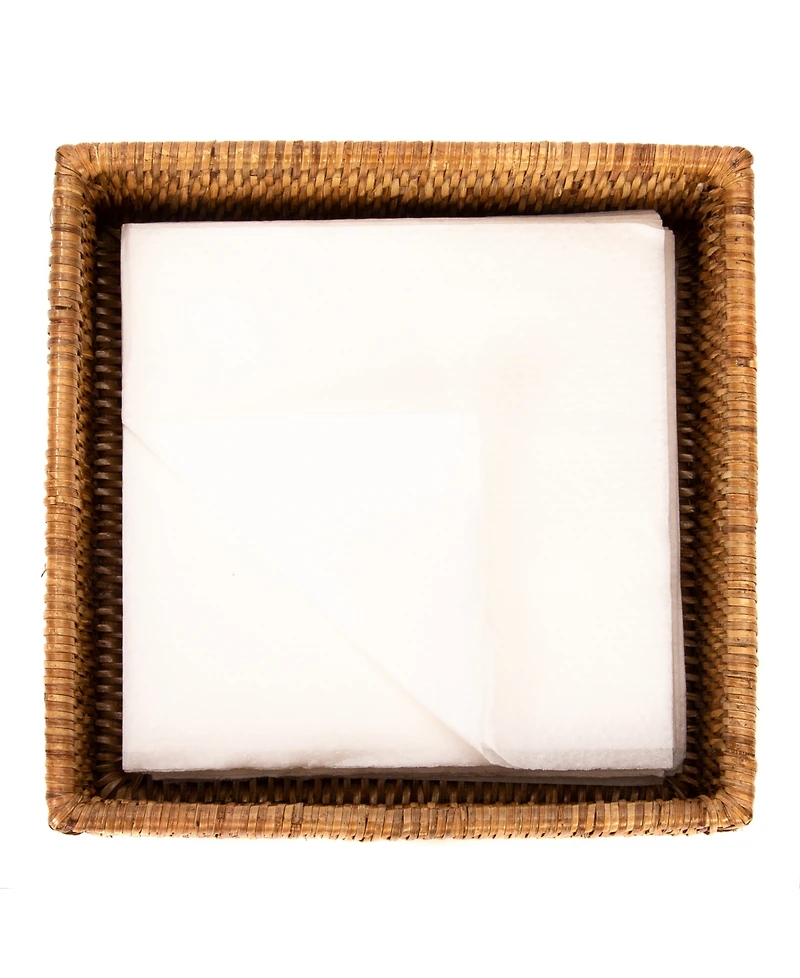 Artifacts Trading Company Rattan Luncheon Napkin Holder