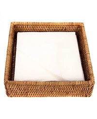 Artifacts Rattan Luncheon Napkin Holder